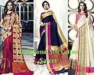 Flaunt your beauty with Traditional Silk Cotton Sarees