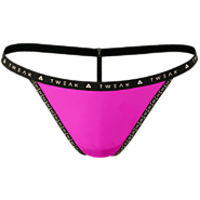 Tweak Pink and Black Ladies Athletic Underwear