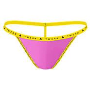 Pink & Yellow Ladies Athletic Underwear | Tweak