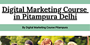 Top Digital Marketing Course in Pitampura - Infographic