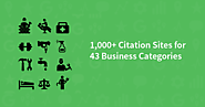 Top Local Citations by Business Category | 1,000+ Niche Citation Sites