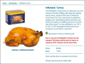 Inflatable Thanksgiving Foods