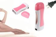Christmas Gift!!! Belle® Pink Depilatory Roll On Wax Heater Roller Waxing Hot Cartridge Hair Removal Warmer 110V