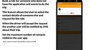 Book Taxi for someone else feature Add on - Uber like Taxi app - V3Cube.com
