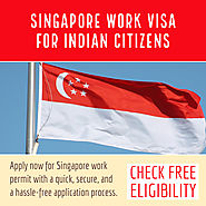 Singapore work visa for Indian citizens