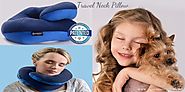 Bcozzy Chin Supporting Travel Neck Pillow | Pain Remove Pillow