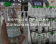 Anger After Bottles of ‘Fake’ Zamzam Holy Water Flood the Market