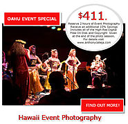 Oahu Event Photography Rates | Anthony Calleja Photographer