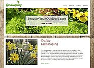 Landscape Gardener Website Template | WIX