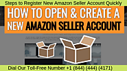 Steps to Register New Amazon Seller Account