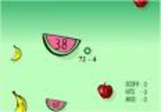 Math Games: Fruit Shoot Subtraction