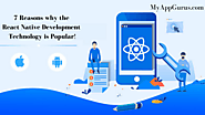 Top 7 Reasons why the React Native Development Technology is Popular