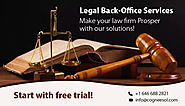 Legal Back-office Services for Law firms