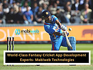 World-Class Fantasy Cricket App Development Experts- Mobiweb Technologies