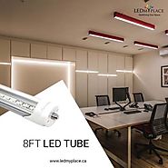 8Ft LED Tube- With In-Build Heat Dissipating Mechanism