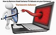 Remove Noad Variance TV Adware Virus on your PC