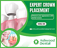 Healthy Teeth with Permanent Crowns