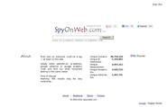SpyOnWeb.com Research Tool - You Can Disclose Websites With The Same Google Adsense Code, Google Analytics Code, Ip A...
