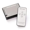 EnjoyGadgets 5-Port Remote HDMI Switch (Switcher Selector), 5 In 1 Out, Support 3D, Remote Control, Auto Switching, 1...