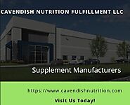 Capsule Manufacturer — Cavendish Nutrition is the best Dietary Supplement...