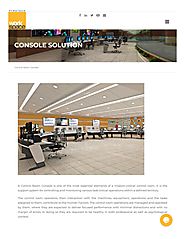 Control Rooms and Control Desks Solutions by pyrotechworkspace