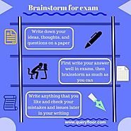 Brainstorm for exam