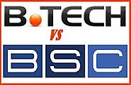 Difference between B.Tech in CS and B.Sc CS
