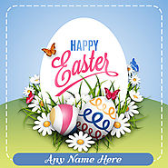 happy easter sunday cards with name