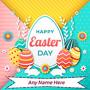 happy easter day images with name