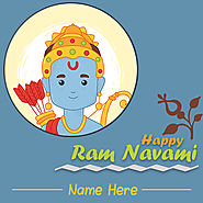 Happy Ram Navami Cards With Name