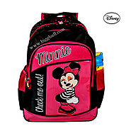 Disney Kids Bag Waterproof Backpack(Pink, 3 L)