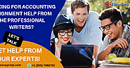 Best Accounting Assignment Help Online