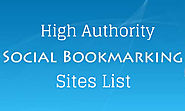 Free Social Bookmarking Sites List With High Domain Authority