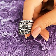 Find Personalized Rings of Gold and Sterling Silver for your Loved One
