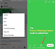 How To Make WhatsApp Query Button Of Story Highlights On Instagram