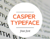 Casper Typeface on the Behance Network