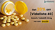 Erectile Dysfunction Pills - Vidalista 40 Online For Sale