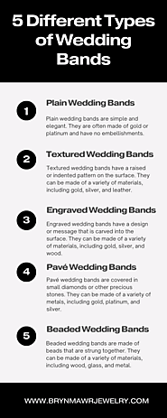 5 Different Types of Wedding Bands