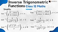 Inverse Trigonometric Functions Class 12 Maths Chapter 2 (Part 1) | Mathyug