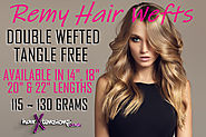 18" Remy weft hair extensions in color Ombre