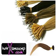 25 STRANDS NANO-TIP 18" REMY HAIR EXTENSIONS