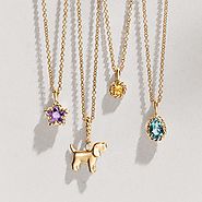 Gemstone Pendant Necklace Set- Sparkling Gifts for Birthday Girls