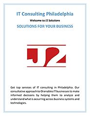 PPT - Get IT Consulting in Philadelphia | J2-Solutions PowerPoint Presentation - ID:8234021