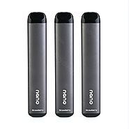 Nano Pre-filled Disposable Pod Kit - 280mAh 3pcs/pack, Grey Blueberry
