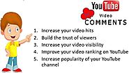Buy YouTube Comments to Grow Your Brand on YouTube (Updated)
