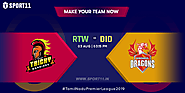 RTW vs DID | Tamil T20 Premier League - Sport11