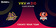 VKV vs DID | Tamil Nadu T20 Premier League 2019 - Sport11