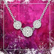 Express Your Love with Sophisticated Diamond Necklace Set for Her