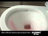 Toilet seat flush Testing for elegantcasa sanitaryware