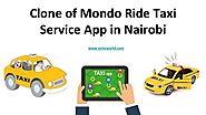 Mondo Ride Taxi Service App Clone in Nairobi
